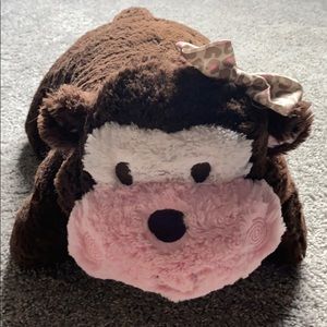 Adorable children’s monkey pillow/ teddy bear!!